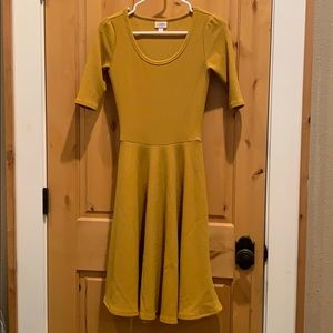 New yellow LuLaRoe dress
